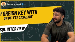 SQL Interview Question- On Delete Cascade YT