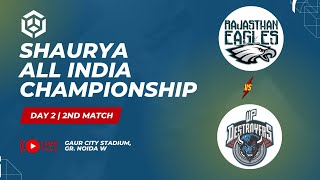 India's Biggest Talent Hunt | Shaurya All India Championship | Day 2 | 2 nd Match | Live Stream