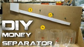 DIY Money Separator - (coin sorter)