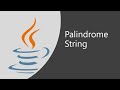 Important Java Program for Interviews Pgm 13: How to Find Given String is Palindrome String or Not