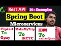 Spring Boot Microservices | Rest API Example | 10 Examples | Java Interview Question | aadiandjava