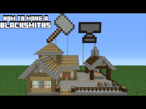 Minecraft Tutorial: How To Make A Blacksmiths Minecraft Tutorial: How To Make A Blacksmiths