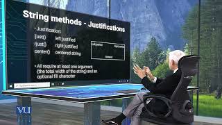 String Methods - Justifications | Programming Using Python | CS306_Topic040