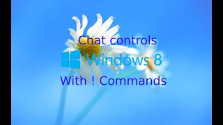 🔴 live 24/7 - chat controls windows 8