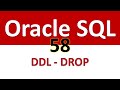 Oracle SQL Developer Tutorial For Beginners  58   DDL   DROP