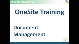 Document Management Introduction 1 of 2