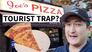 Is Joe's Pizza A TOURIST TRAP? Reviewing NYC's Most Iconic Pizza