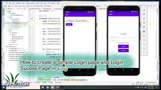 Android Studio Tutorial Tamil | #Login Page in Easy Tamil 2021