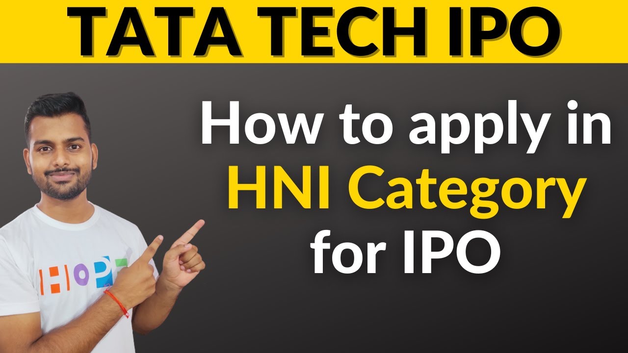 HNI Category IPO Apply Online || Indusind Bank ASBA || HNI IPO ...