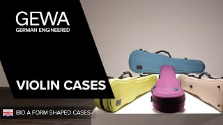 FEATURES (EN) GEWA Bio A Form Shaped Cases for Violin 🎻