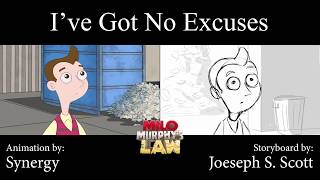 I've Got No Excuses - Storyboard v. Final Version Side-by-Side