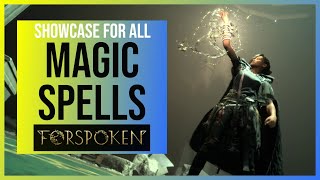 Forspoken: All Spells, Magic Types, Powers & Abilities Showcase