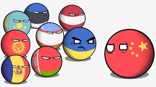 World is Shocked by China's Statement on USSR | Countryballs