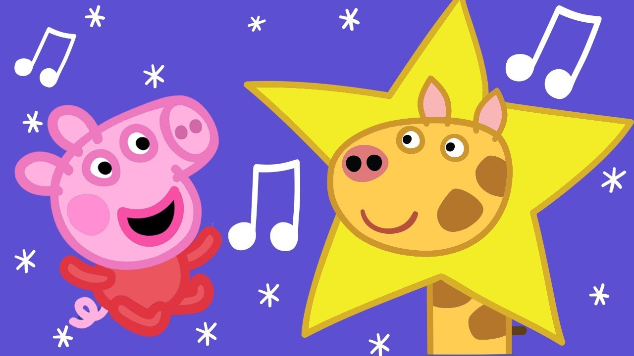 Twinkle Twinkle Little Star Peppa Pig Nursery Rhymes Kids Songs