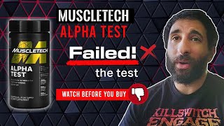 MuscleTech Alpha Test Review — Does It Work? #alphatest #testosteronebooster