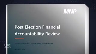 Previous Manitoba government made questionable spending decisions: consultant