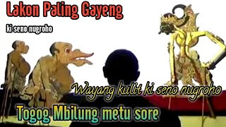 Togog mbilung metu sore mbantu juragane dadi Gatotkaca | wayang kulit ki seno nugroho