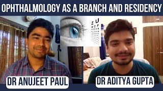 Ophthalmology Residency- In conversation with Dr. Anujeet Paul