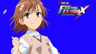 PS3 Dangeki Bunko Fighting Climax Walkthrough #8 mikoto Misaka