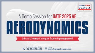 Demo class on Aerodynamics | GATE AE Preparation | GATE 2025 Aerospace Engineering Online Classes