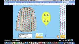 Electrostatics PHET Tutorial
