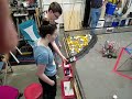 norwalk robowarriors gold ftc 14568 working the depot side of the playing field 202 points.