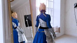 FATE Artoria Pendragon COSPLAY Alex Reiss Backstage