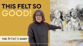 From Blank Canvas to Finished Painting (The Artist’s Diary)