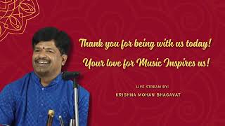 Krishna Mohan Bhagavatula Carnatic Flute LIVE STREAM - 2 | Kalyan Abhijit on Mridangam | 17/11/2024