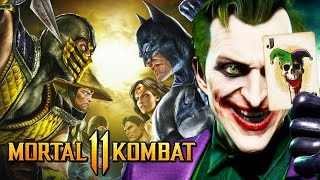 Coringa Falando de Mortal Kombat VS DC Universe em MK11