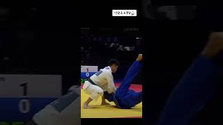 마루야마(maruyama) 완벽한 타이밍의 발뒤축 후리기!!! #shorts #judo