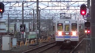 平日朝の宗吾参道駅で電車を撮影