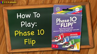 How to play Phase 10 Flip