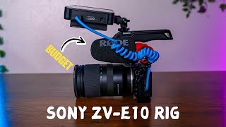 Turn Your Sony ZV-E10 into a Cinematic Beast for less than $300 (Ultimate 2024 Budget Setup)