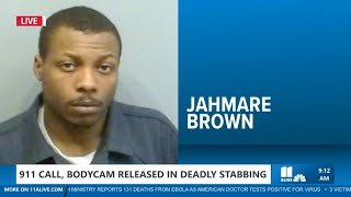 Body camera video released in BeltLine stabbing arrest