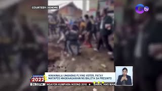 Hinihinalang flying voter, patay matapos magkaagawan ng balota sa presinto | Eleksyon 2022
