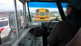 A Convoy in @Project681's School Buses (2004 BlueBird 3800 W/ DT466E)