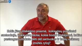 Kokia jūsų gyvenimo ateinančio etapo prasmė? / какой смысл следующего этапа вашей жизни?