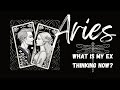 Aries - What is your ex thinking about you? Breaking up with a 3rd Party, because they got caught!