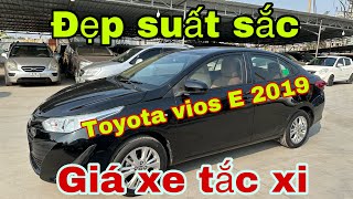 Đẹp suất sắc _ Toyota vios E 2019 bản 7 bóng khí giá xe DV lh:0965892335