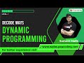 Decode Ways Dynamic Programming | Total Ways to Decode a String | Count Encodings