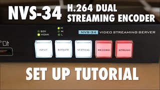 Datavideo NVS-34/HS-1600T Mark II/KMU-200 Encoder Set Up Tutorial