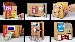 TOP 10 Safe and Saving Cash from Cardboard