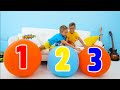 Niki and Vlad Learn numbers 1 10 with and baby Chris FULL HD[1080] #18