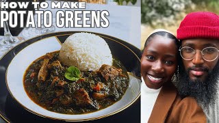 How to Make Potato greens: Recipe Made Easy | Kristline's Show - Ep 20