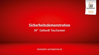 Gerhardt Touchscreen – Sicherheitsdemonstration