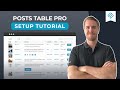 Create a WordPress Table In Minutes with Posts Table Pro