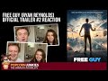 FREE GUY (Ryan Reynolds) Official Trailer #2 THE POPCORN JUNKIES Reaction