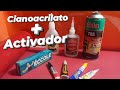 CIANOACRILATO Y ACTIVADOR | Súper Glue