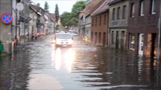 Lubsko 28.06.2017. Skutki burzy i ulewy